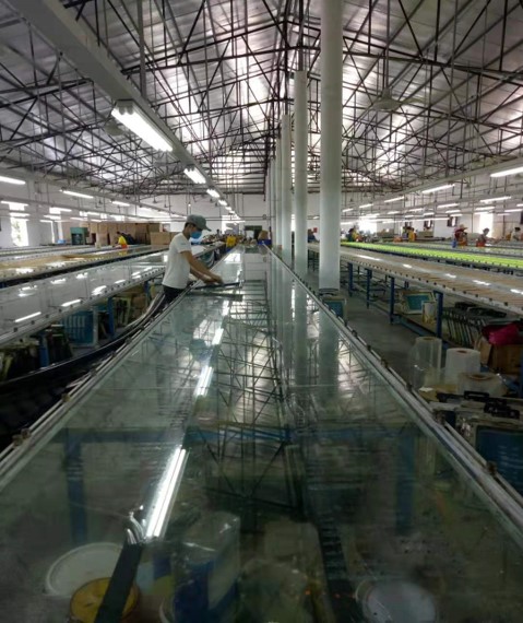 Khu vực lắp ráp - xưởng sản xuất Vĩnh Hòa